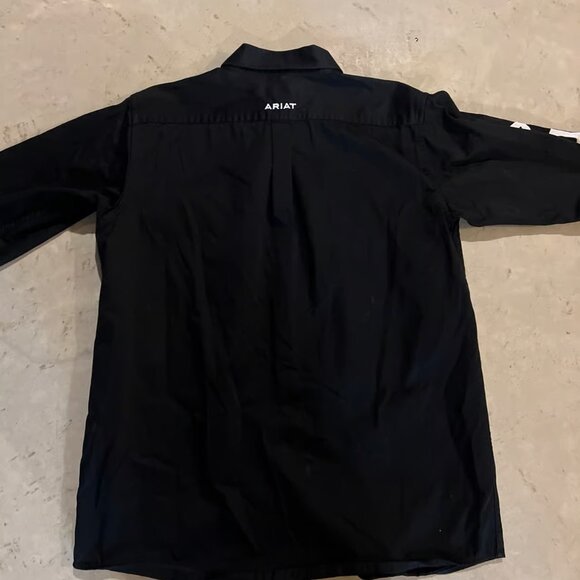 Ariat Boys Team Logo Button Down Western Shirt - Picture 3 of 5